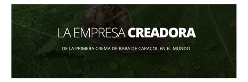 Crema De Caracol Rostro Hidratante Plus / Elicina 