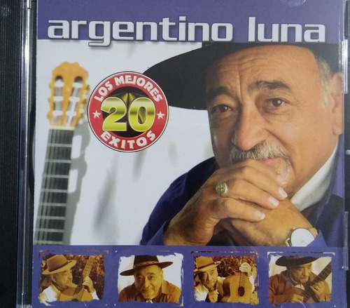 Argentino Luna Cd Nuevo Original  Los 20 Mejores Éxitos  