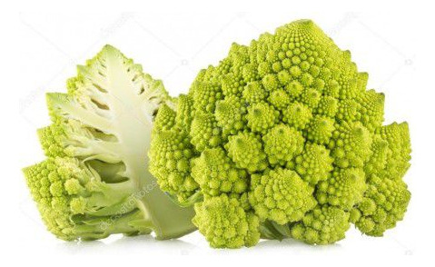 420 Sementes De Couve Romanesco Brócolis Vasos E Canteiros.