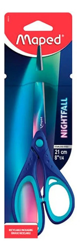 Tesoura De Corte Maped-coleção Nightfall-21 Cm-blister X 1