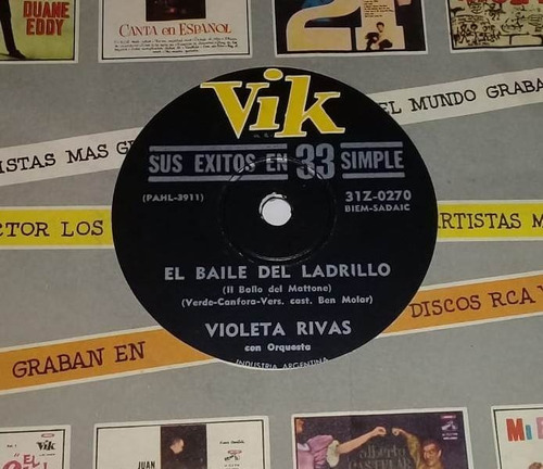 Violeta Rivas La Tierra / El Baile Del Ladrillo Simple Kktus