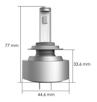 Imagem 5 de 10 de Kit Super Led H7 K2 On Altezza 6500k Modelo Novo C/ Cancelle
