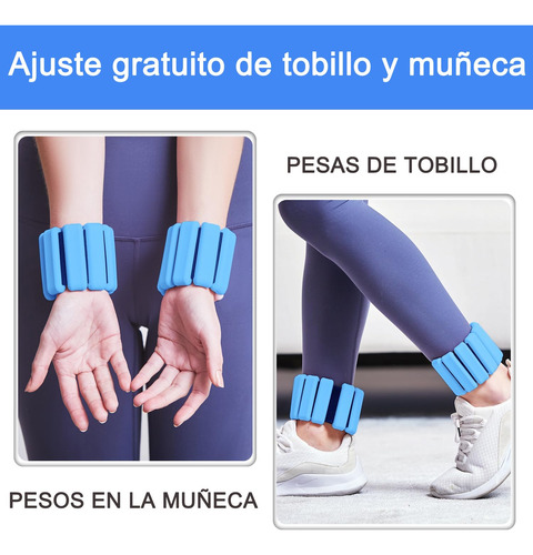 Polainas Para Tobillos Y Muñecas, 2 Pack Polainas De