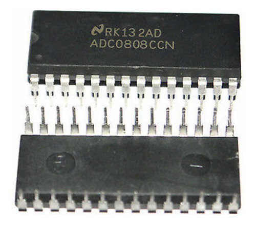 Adc0808 Conversor A/d 8-canales 8-bit Resol Adc 0808 Ccn