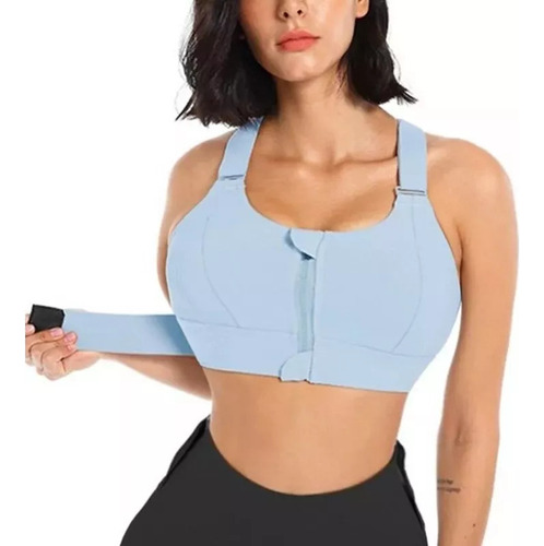 P, / Sujetador Deportivo Talla Grande Con Alto Soporte Para