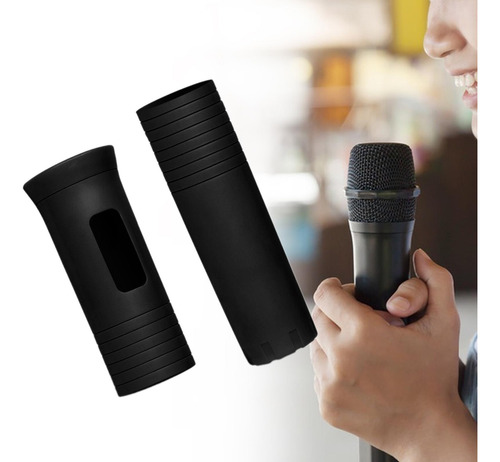 Funda Protectora Para Micrófono, Fundas Para Mango De Negro