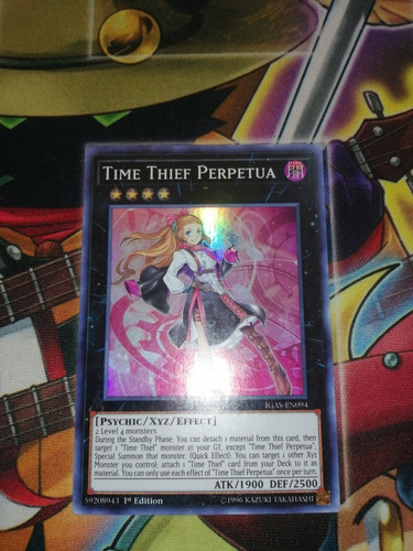 Time Thief Perpetua Yu-gi-oh! Original Konami