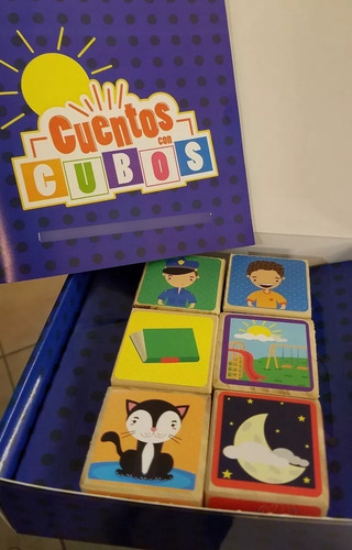 Cuentos Con Cubos Juego De Mesa Didáctico Armar Historias