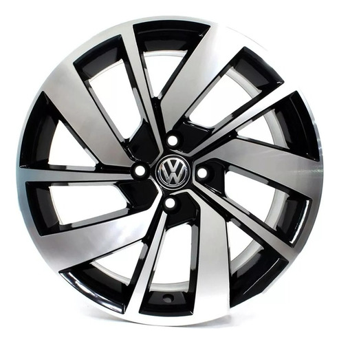 Roda Vw Jetta Aro 15 4x100 Gol Saveiro S19 (jogo) + Bicos