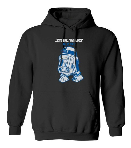 Sudadera Mod Star Wars R2-d2 Estampado Reflejante 