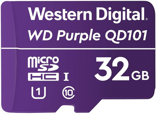 Memoria Micro Sd Wd Purple Sc Qd101 32gb C10 U1 Sda 6.0
