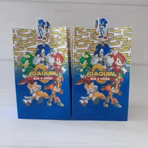 Comprar Bolsitas Golosineras Personalizadas - Sonic Modelo 2