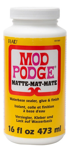 Mod Podge Mate Pegamento Y Sellador 473ml