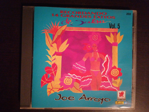 Joe Arroyo Cd Recordando 14 Grandes Exitos De Salsa Vol. 5 