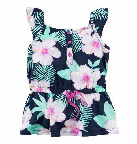 Ropa Blusa Niñas Estampado Camisas De Flores - Niños 8 R:273