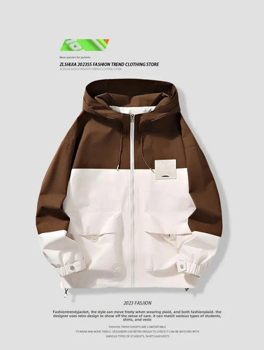 Chaqueta Deportiva Con Capucha De Otoño Para Hombre