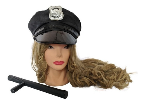 Kit Halloween Policía Sexy | Kit Polica | T-art