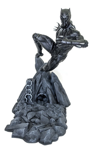 Black Panther Figura 3d De 21 Cm