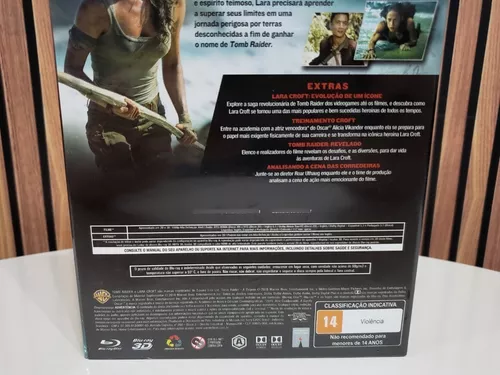 Dvd Tomb Raider A Origem - Filme Original Novo Lacrado