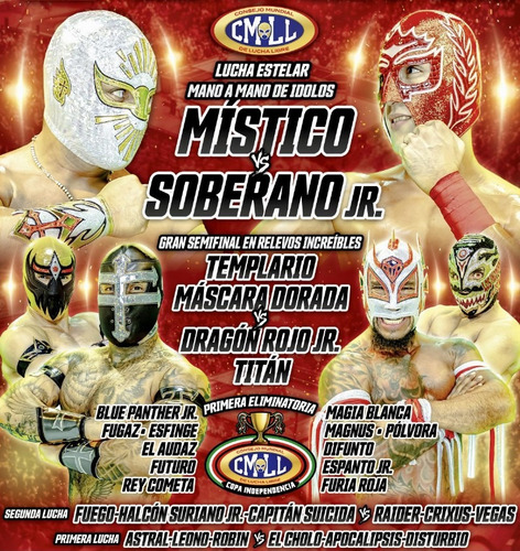 Cmll Lucha Libre 2023 Dvds Grand Prix 23 Mistico (Usado)