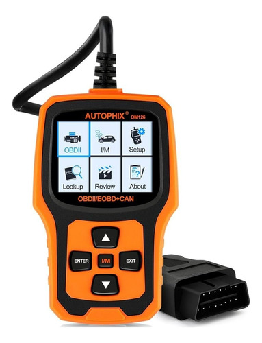 Autophix Scanner Automotriz Om126 Obdll/eobd+can