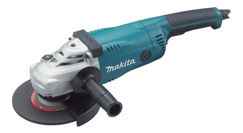 Esmeriladora Angular Makita Ga9020 Color Turquesa 2200 W 127 V + Accesorio