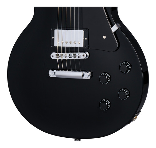 Guitarra Gibson Les Paul Studio Cor Ebony Orientação Da Mão Destro