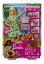 Comprar Barbie Festa Do Filhote Com Cachorrinhos Pets Mattel Gxv75