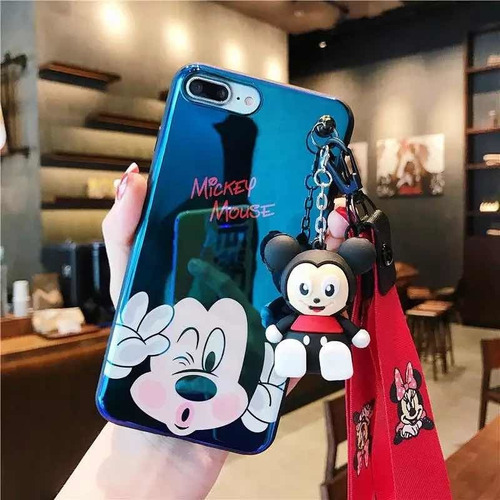 Combo Funda Mickey Para iPhone 7plus