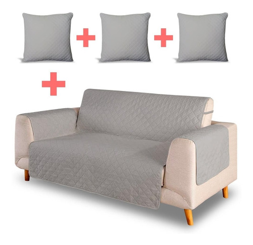 Cubre Sofa Sillon 3 Cuerpos + Regalo Varios Colores