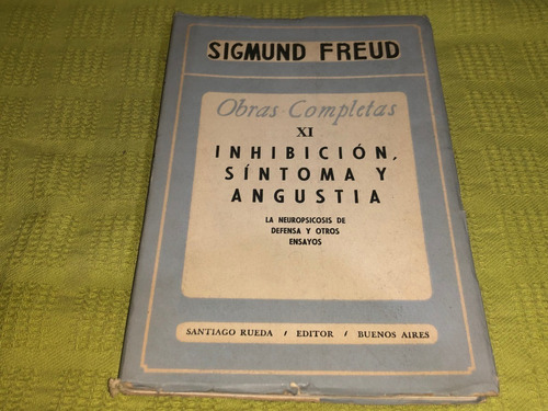 Obras Completas Xi - Sigmund Freud - Santiago Rueda