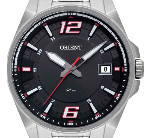 Relógio Orient Masculino Prata - Mbss1345 Gvsx