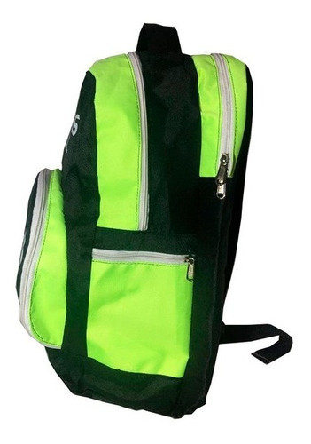 Imagen 3 de 3 de Mochila Deportiva + Ropa + Bolsillos Deportes Full