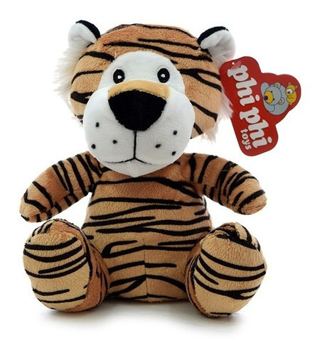 Animalito Tierno De Peluche Tigre 20cm