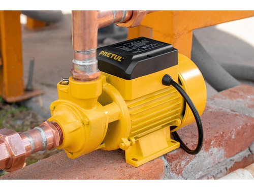 Bomba periférica periférica monofásica Pretul BOAP-1/2P3 0.5hp color amarillo 60Hz 127V