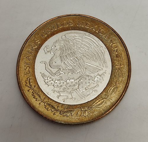 Moneda $100 - Bicentenario Del Natalicio De Benito Juárez (Usado)