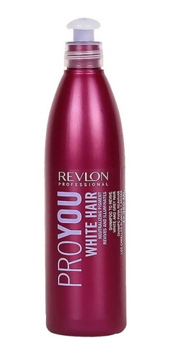 Shampoo Revlon Pro You White Hair Pelo Blanco 350ml - Silver