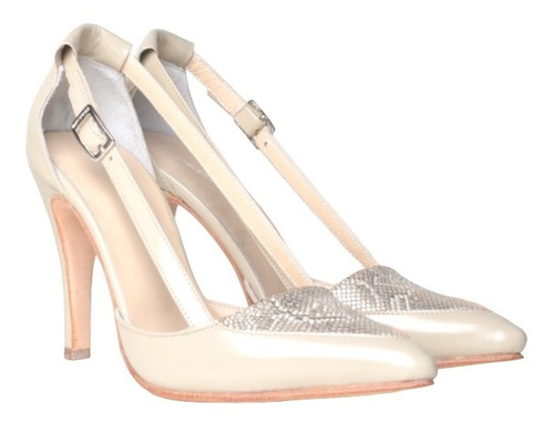Imagen 3 de 5 de Zapatos Sandalias Fiesta De Mujer De Cuero Greta - Ferraro