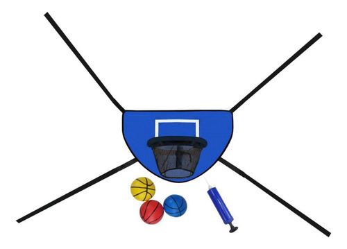 Aro De Baloncesto Para Trampolín, Tablero Ligero Para