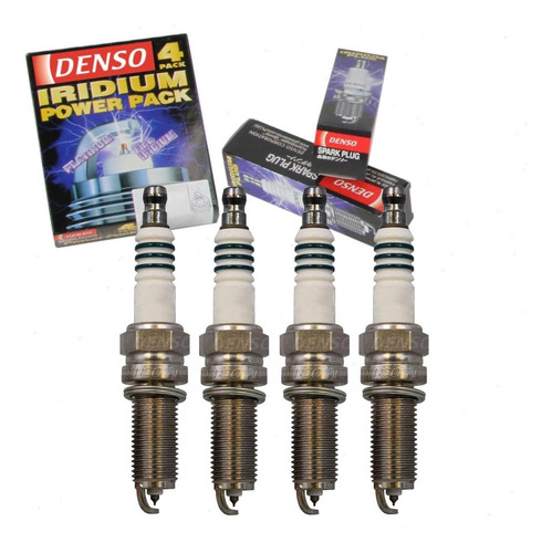 4 Pc Denso Iridium Power Bujes De Bujía Compatibles Con Cr-v
