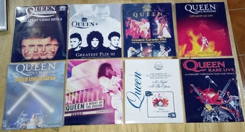 La Mejor Coleccion De Queen + Freddie Mercury En Dvd Y Cd