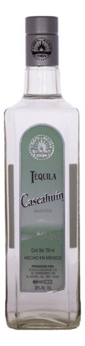 Caja De 12 Tequila Cascahuin Blanco 750 Ml