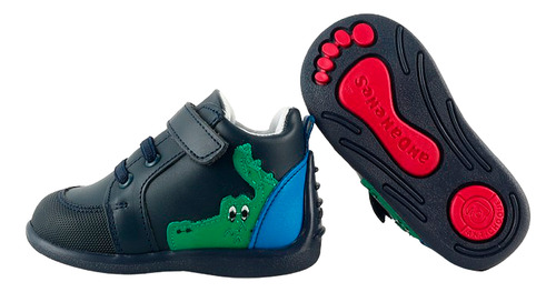 Zapato Niño Bebé Andanenes 100% Piel Arco Soporte 6472-m