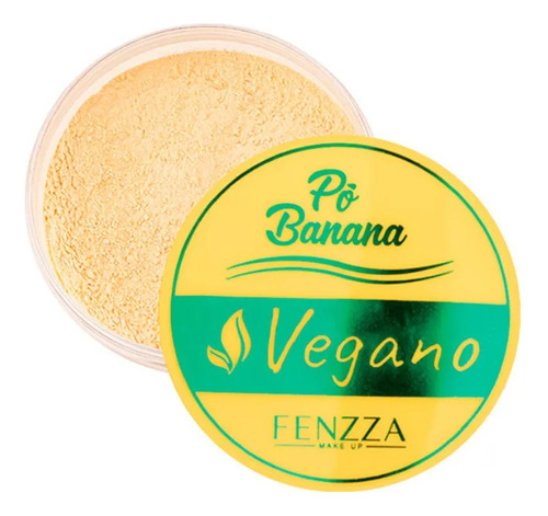 Pó Banana Vegano Fenzza Cor Branco