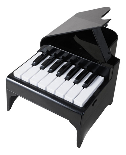 Tarjeta De Calendario De Escritorio De Piano Negro
