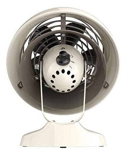 Ventilador De Escritorio Vfan Diseño Clasico Blanco Mate