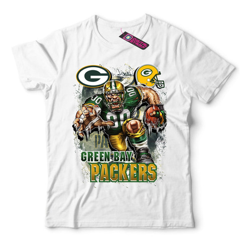 Remera Green Bay Packers Equipo Nfl 14 Dtg Premium
