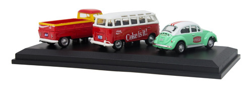 Motorcity Classics 3 Autos Vw Coca-cola Store Las Vegas