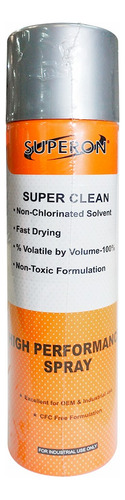 12 Liquido Detector Cleaner 400 Ml (spray) Superon
