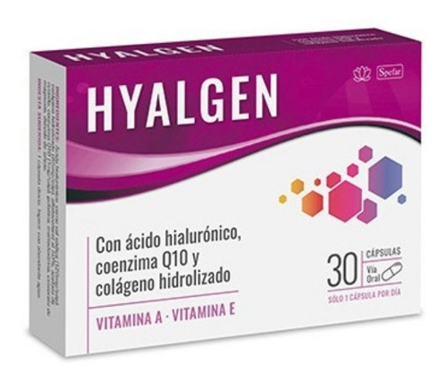 Hyalgen X 30 | Acido Hialuronico + Colageno + Coenzima Q10